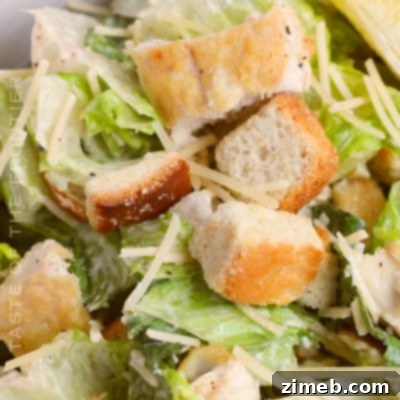 Quick and healthy Chicken Caesar Salad