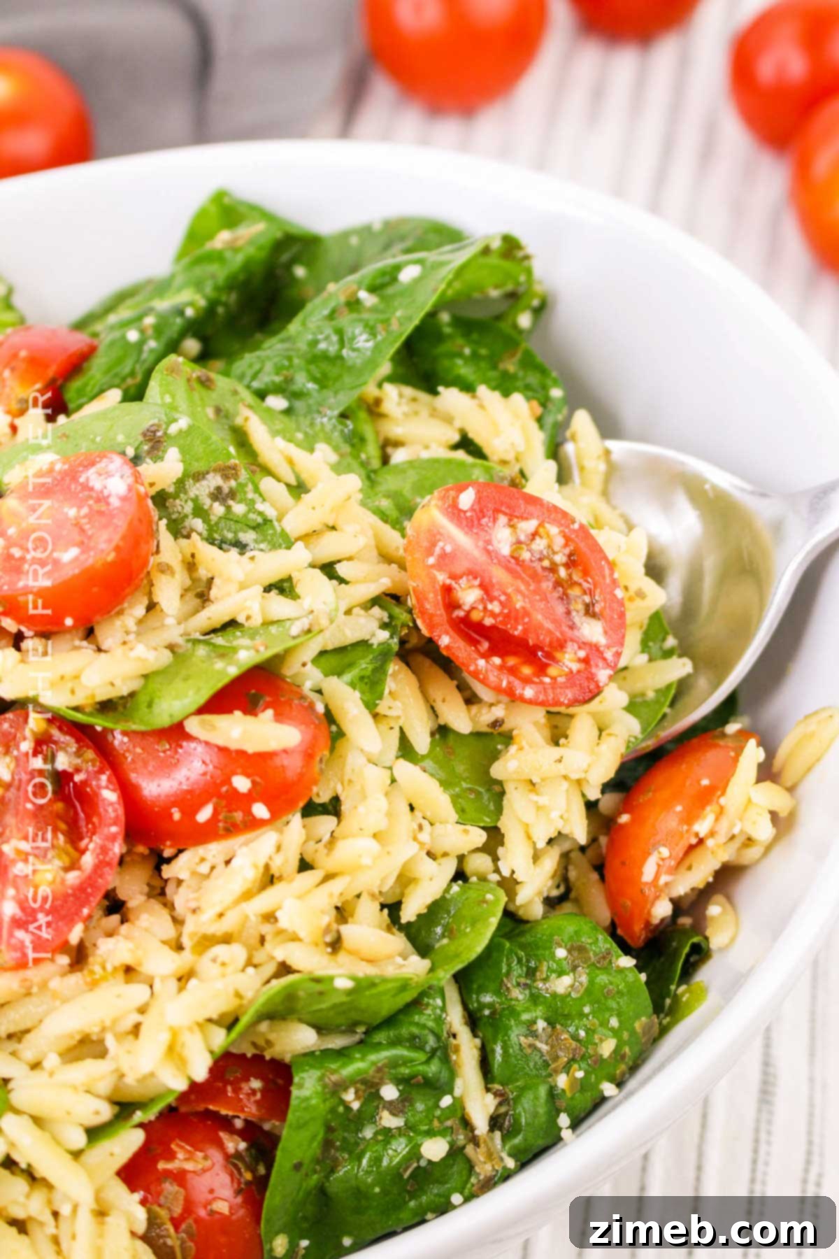 Vibrant Pesto Orzo Medley 14 Pesto Orzo Salad as a delightful dinner side dish