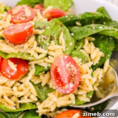 Pesto Orzo Salad