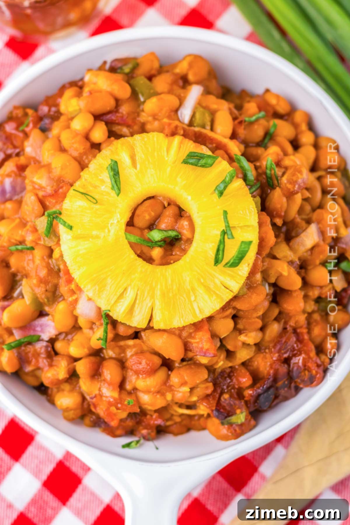 Aloha Pineapple Baked Beans 3 bbq beans recipe