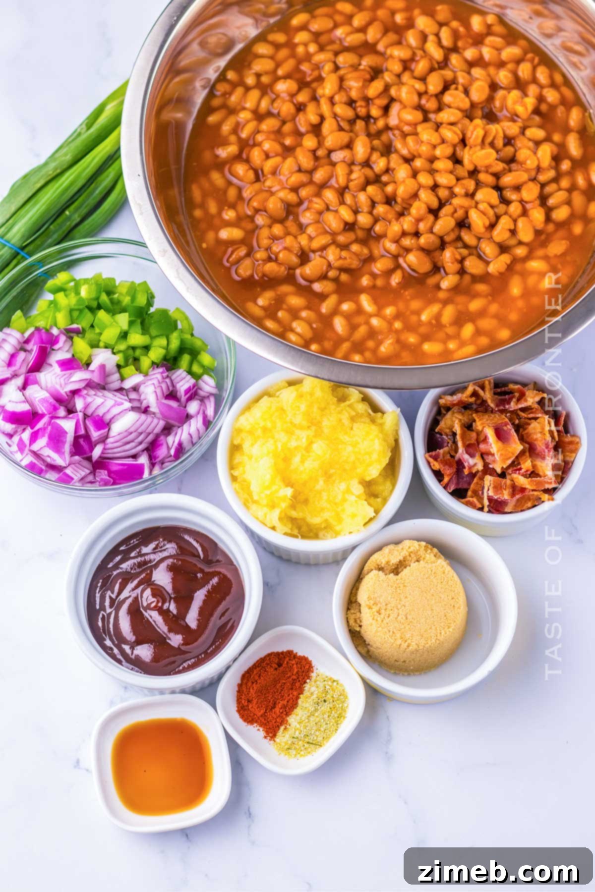 Aloha Pineapple Baked Beans 4 Hawaiian Baked Beans ingredients