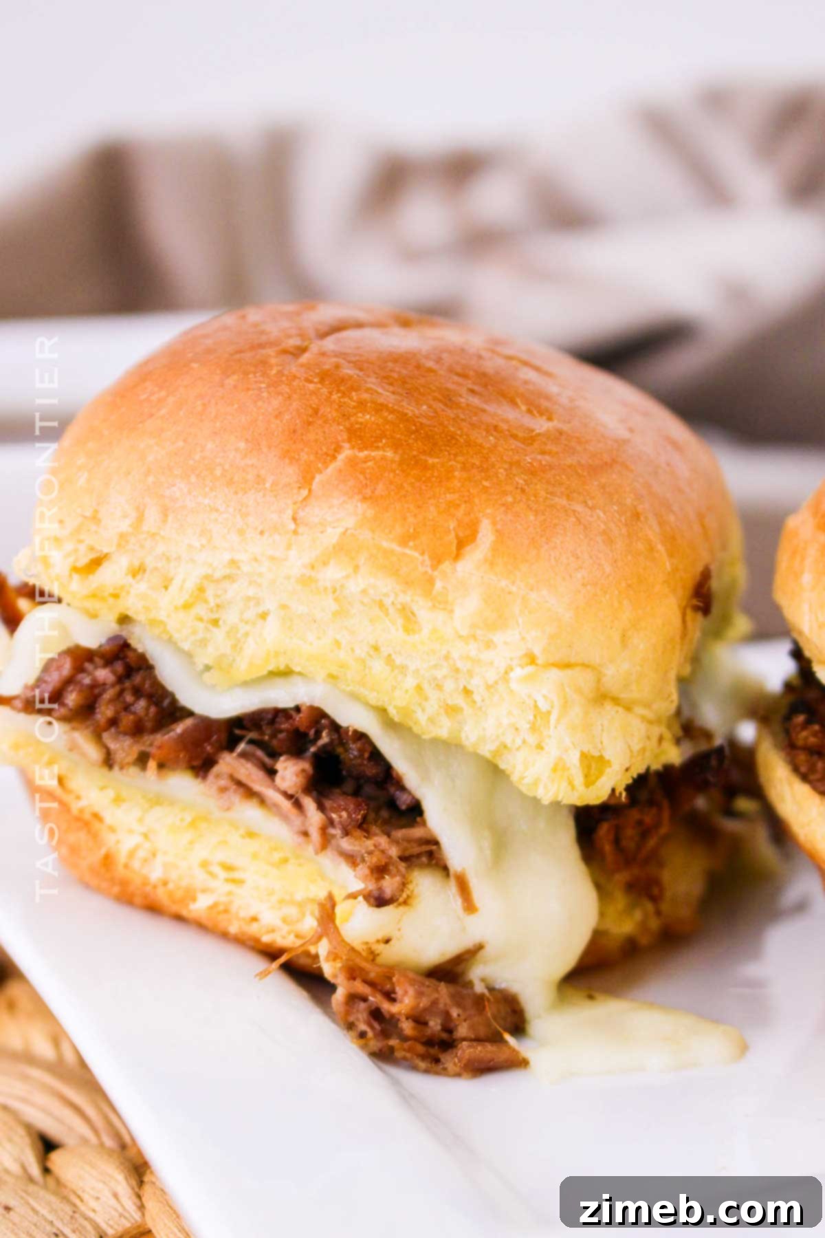 Delicious sliders ready for lunch or a party
