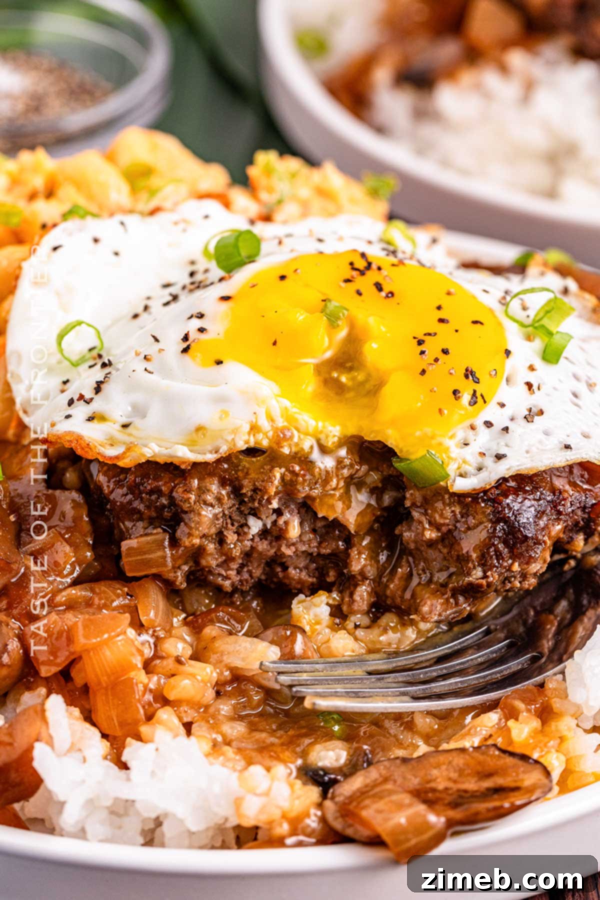 Hawaiian Comfort Plate 15 Loco Moco recipe