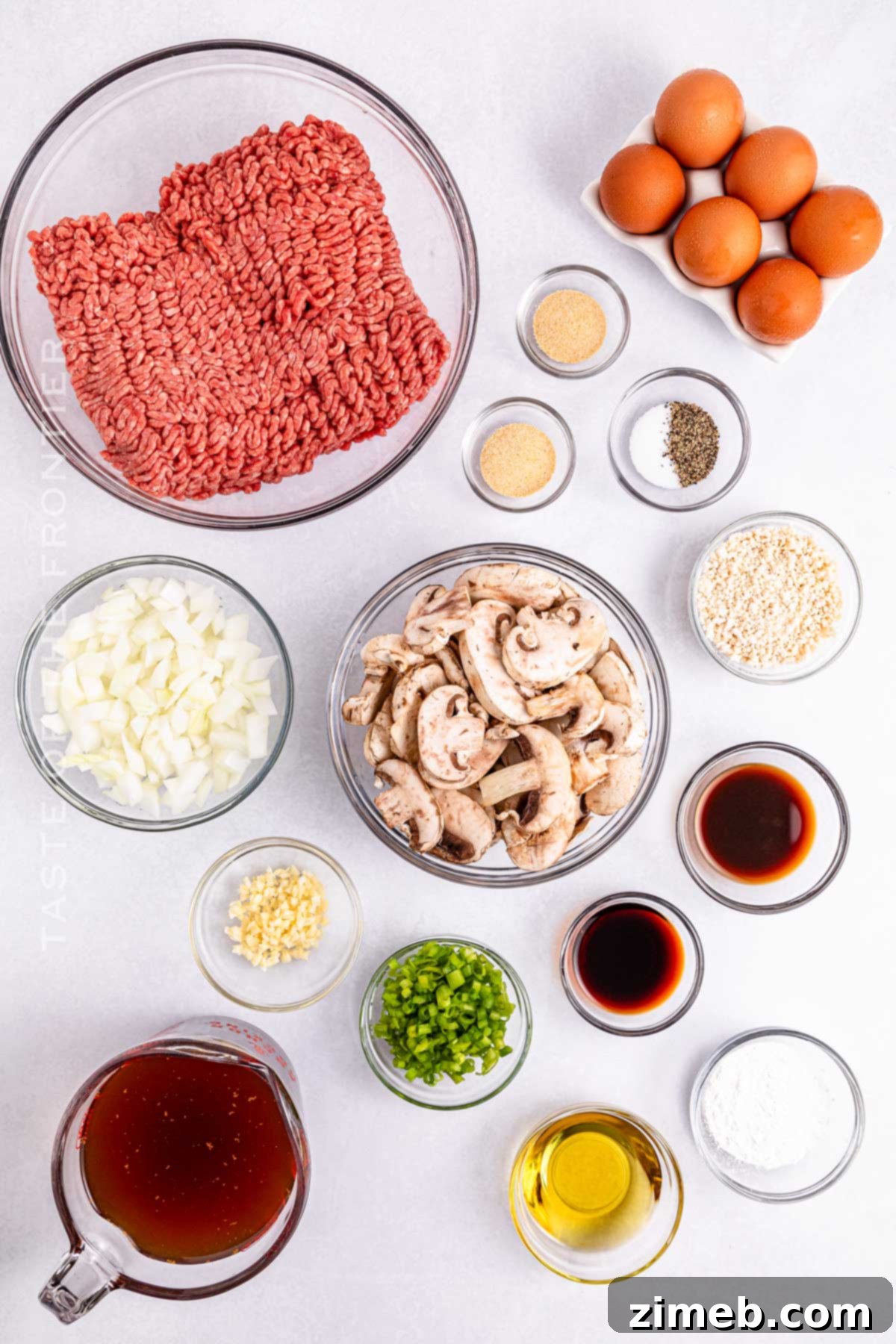 Hawaiian Comfort Plate 4 Loco Moco ingredients
