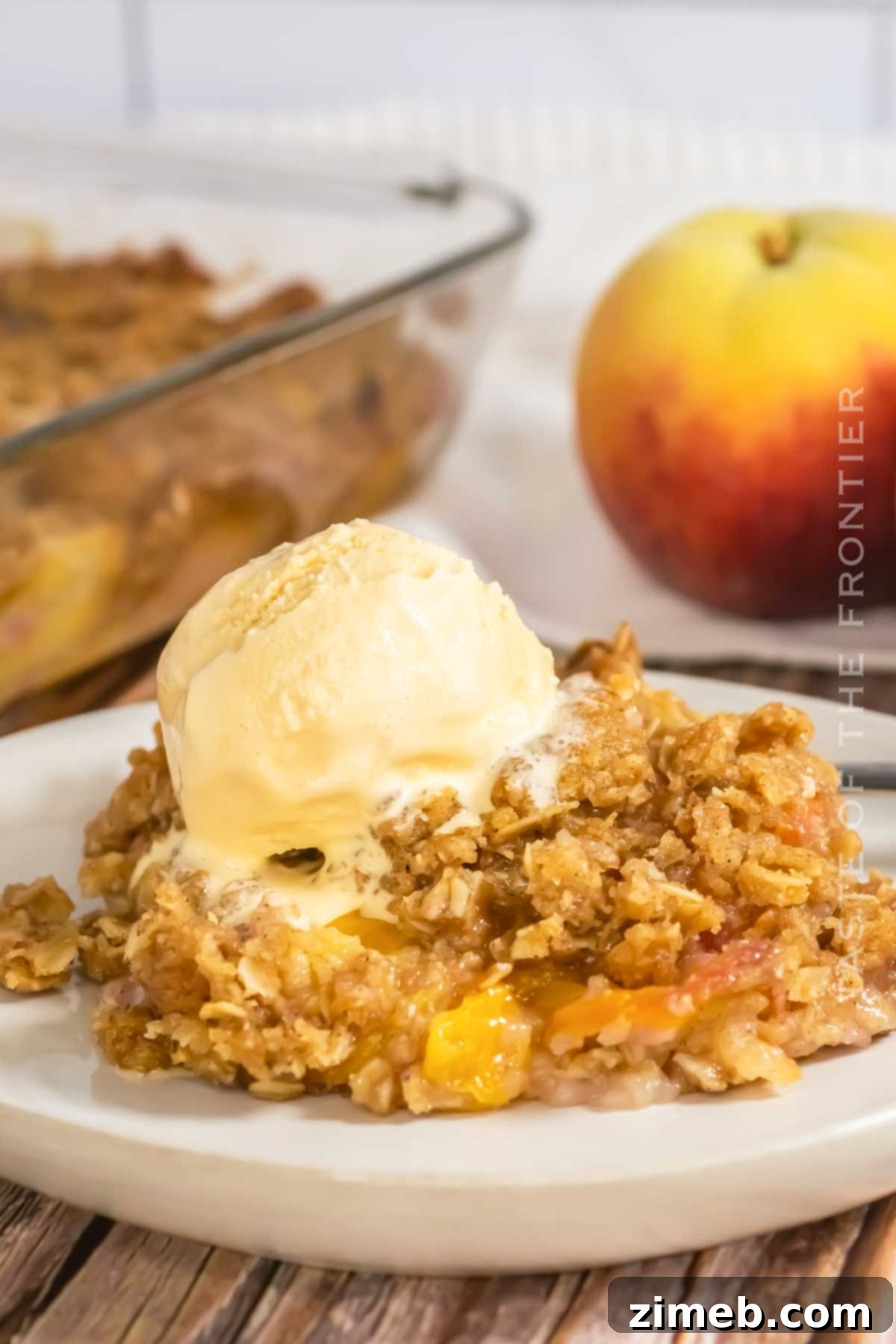 Peach Crisp