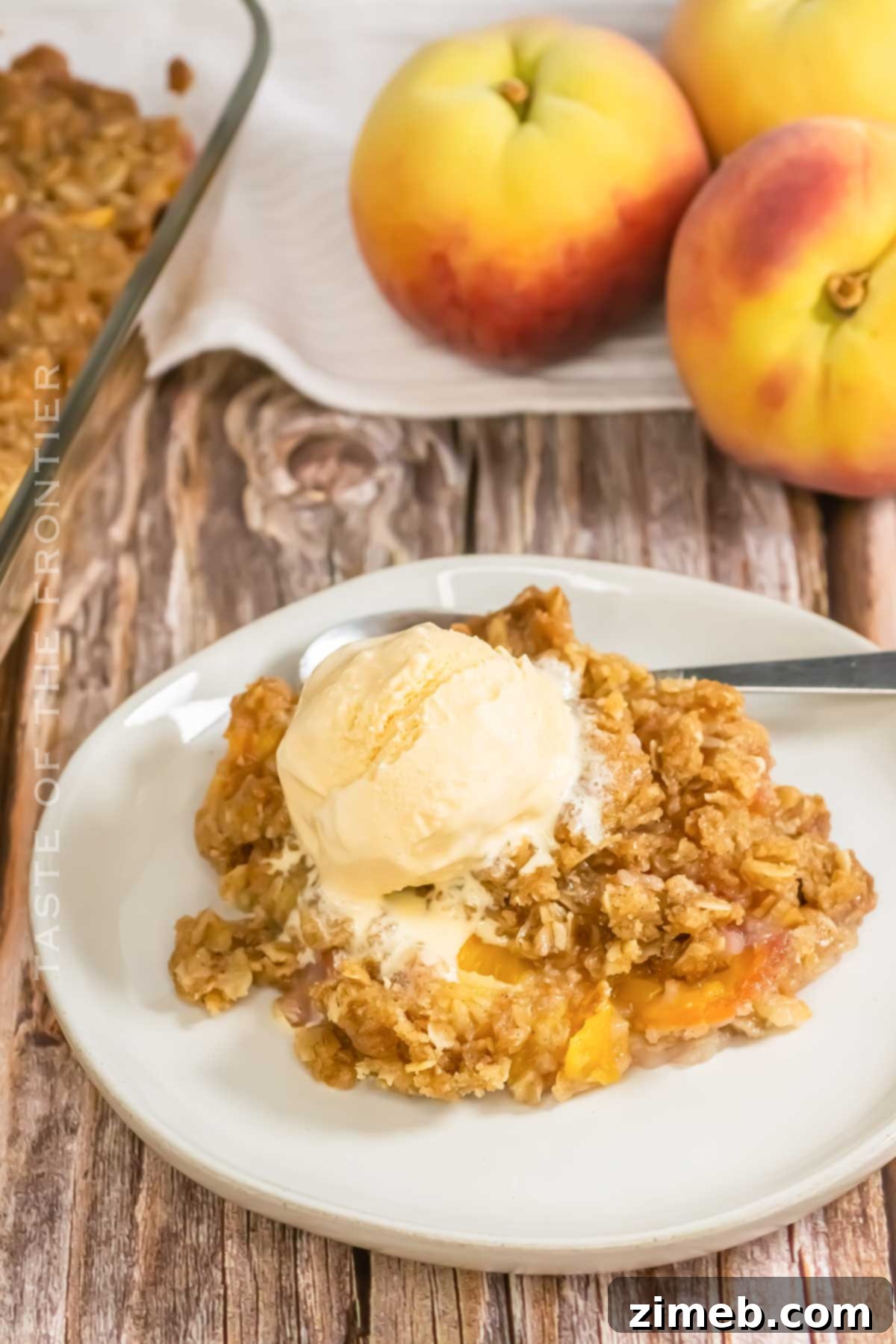 Peach Crisp recipe