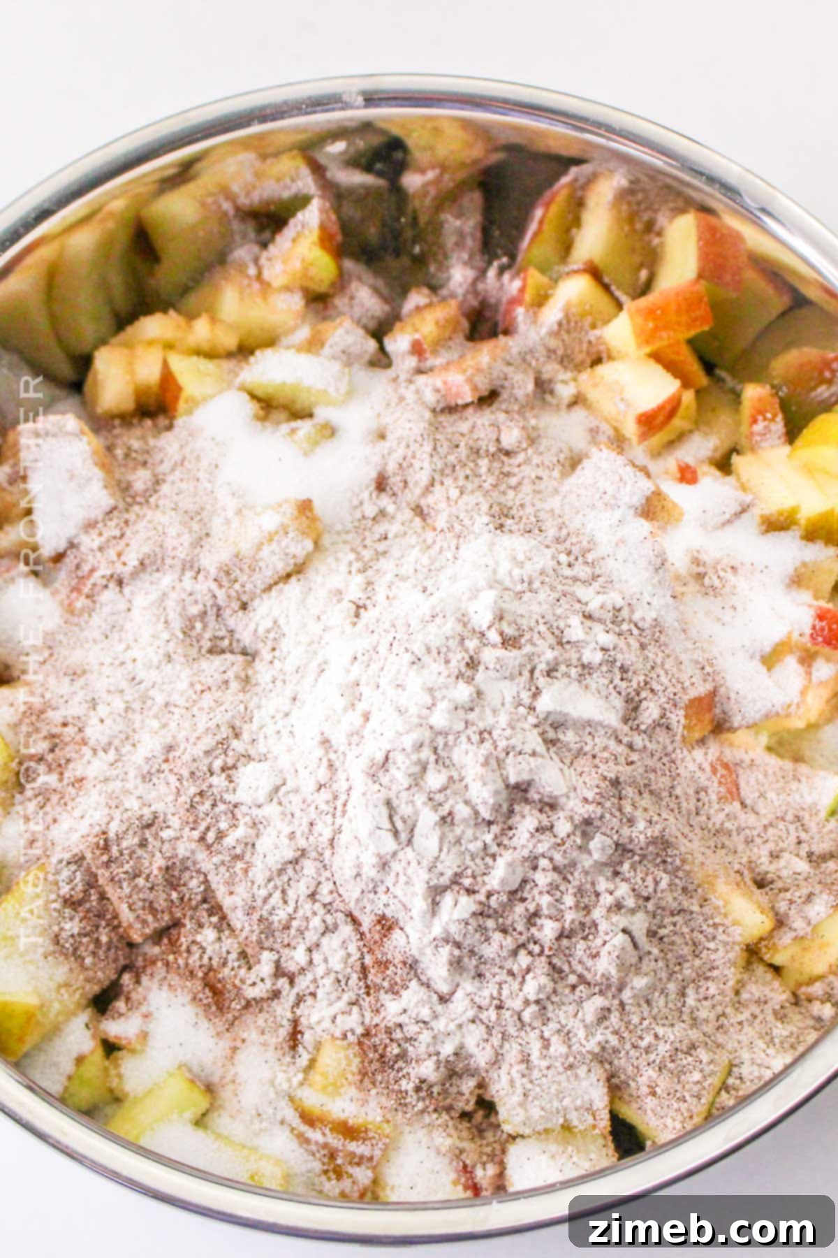Apple Crumble Bars 8 Step-by-step process of how to make Apple Pie Bars