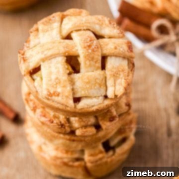 Fall mini apple pies