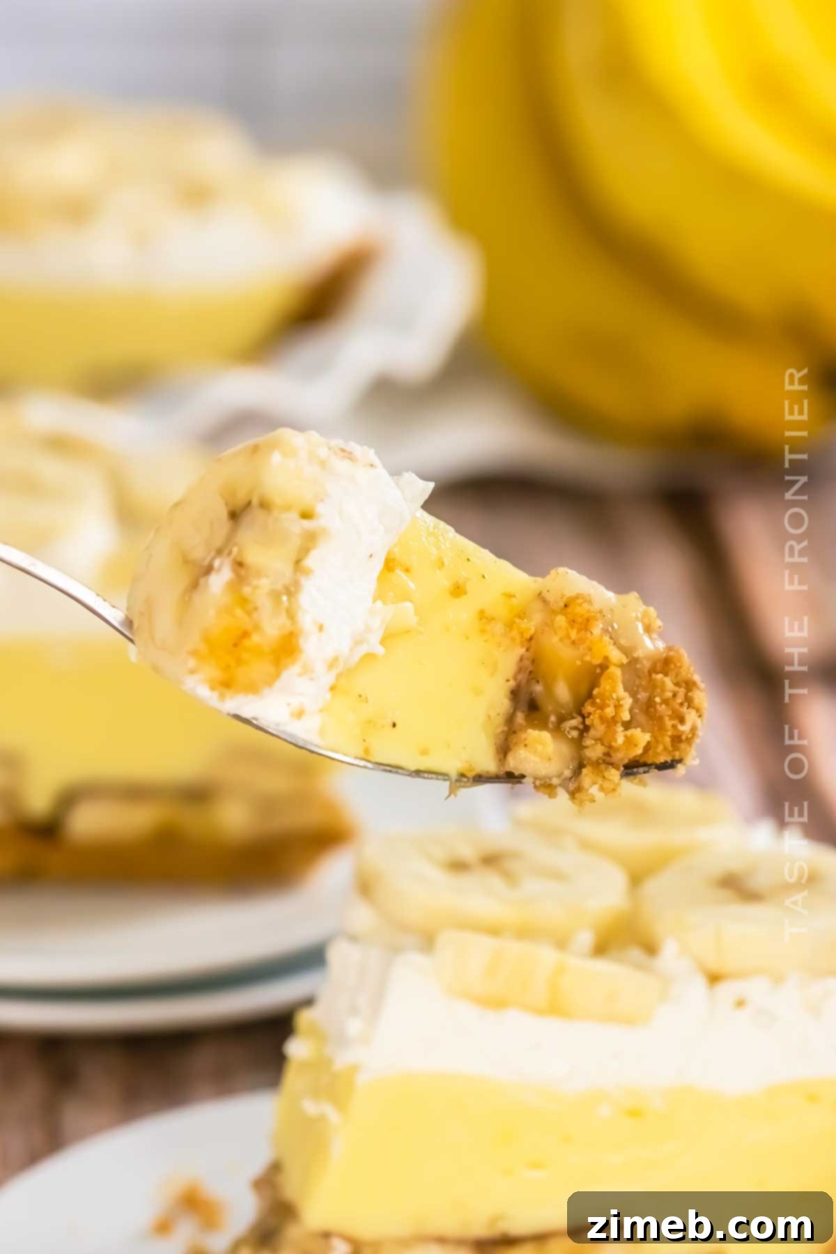 A large dessert made with bananas