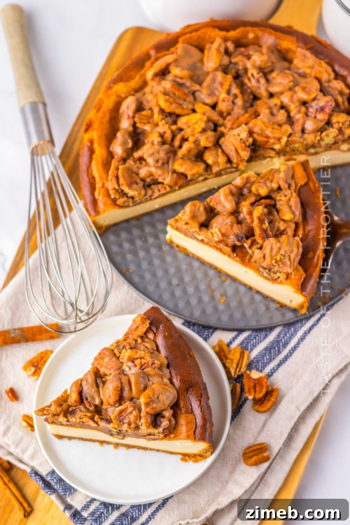 Thanksgiving dessert cheesecake