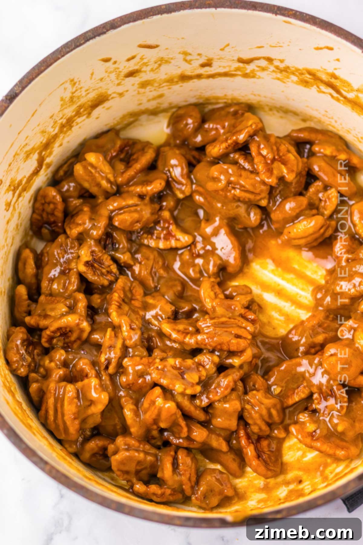 pecan topping