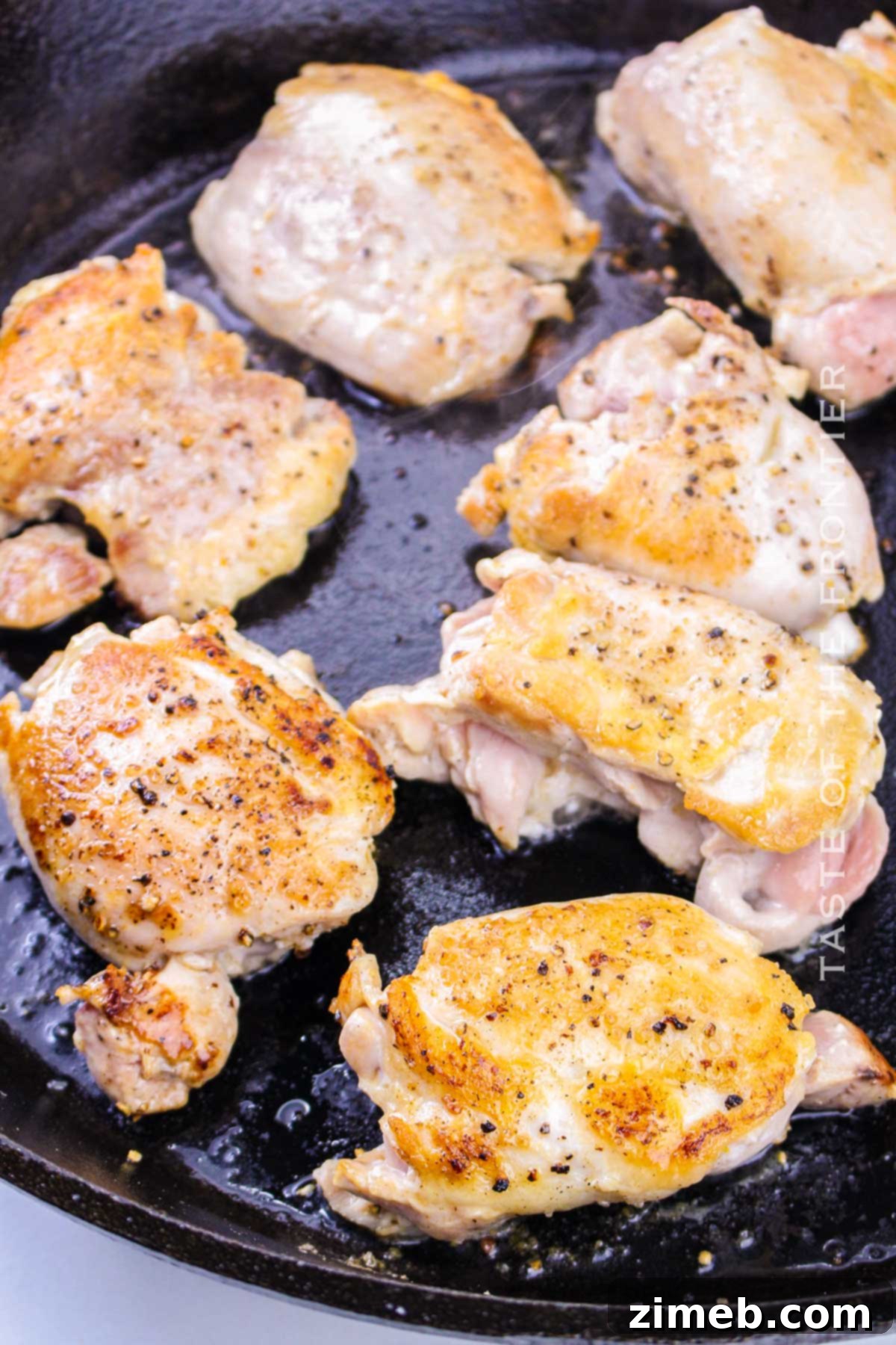 Chicken Orzo Bake 5 Cast Iron Baked Chicken and Orzo - a hearty one-pot skillet dinner.
