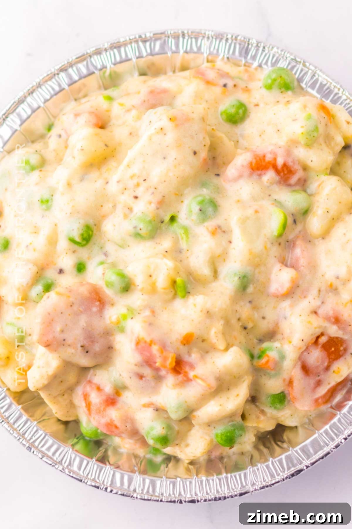 Southern Comfort Chicken Pot Pie 6 pot pie filling - creamy chicken and vegetables