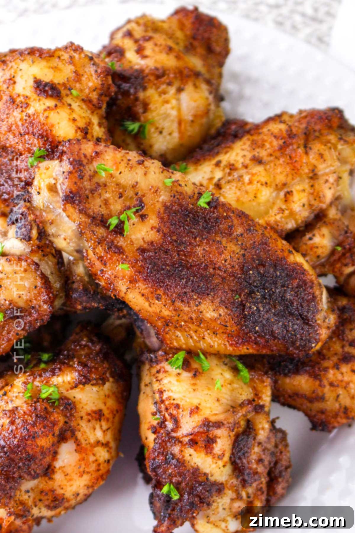 Crispy Convection Oven Chicken Wings 15 party wing recipe