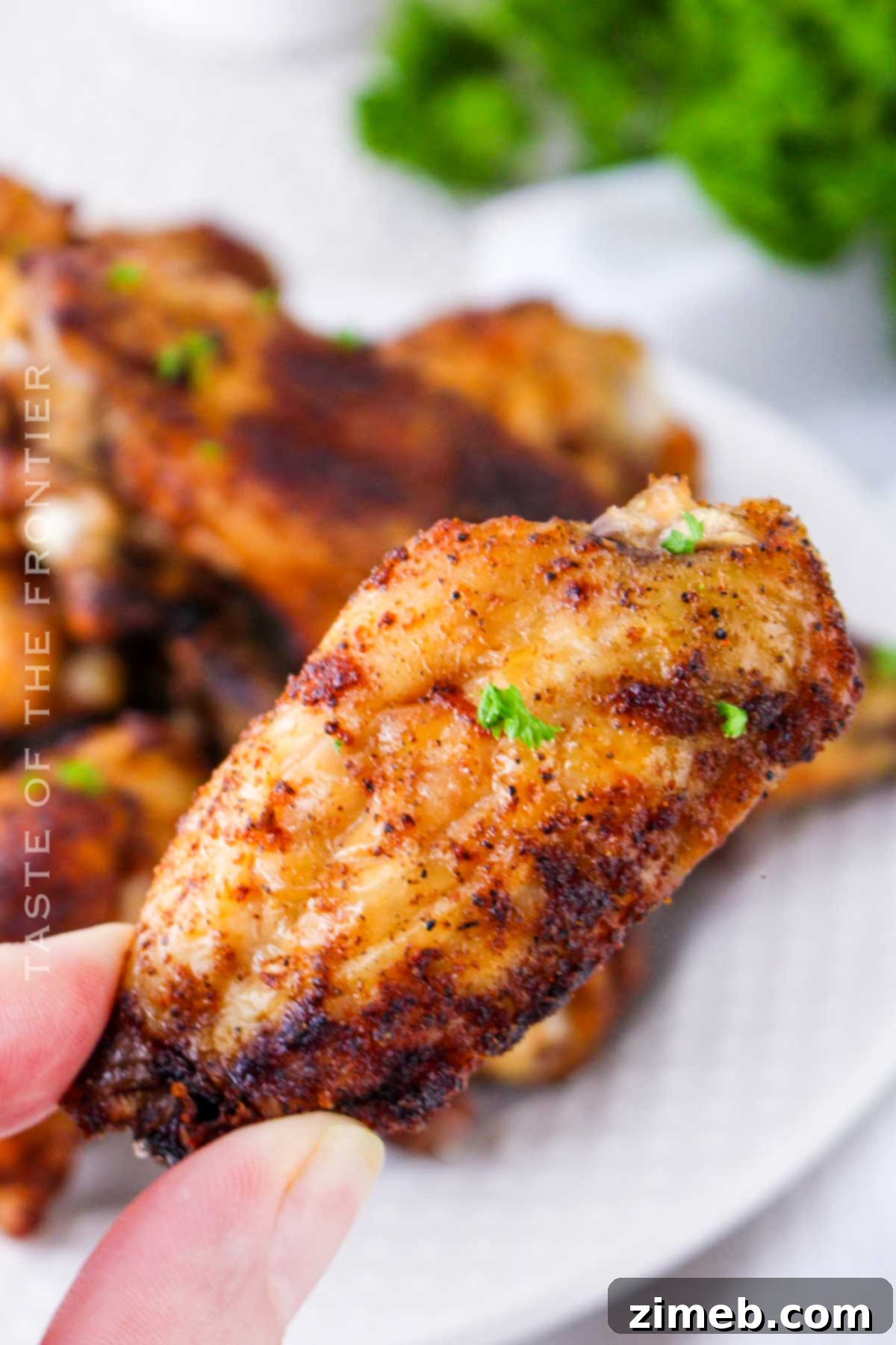 Crispy Convection Oven Chicken Wings 16 game day wings
