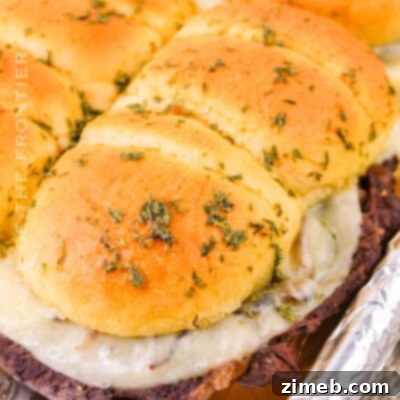 Steak and Cheese Sliders