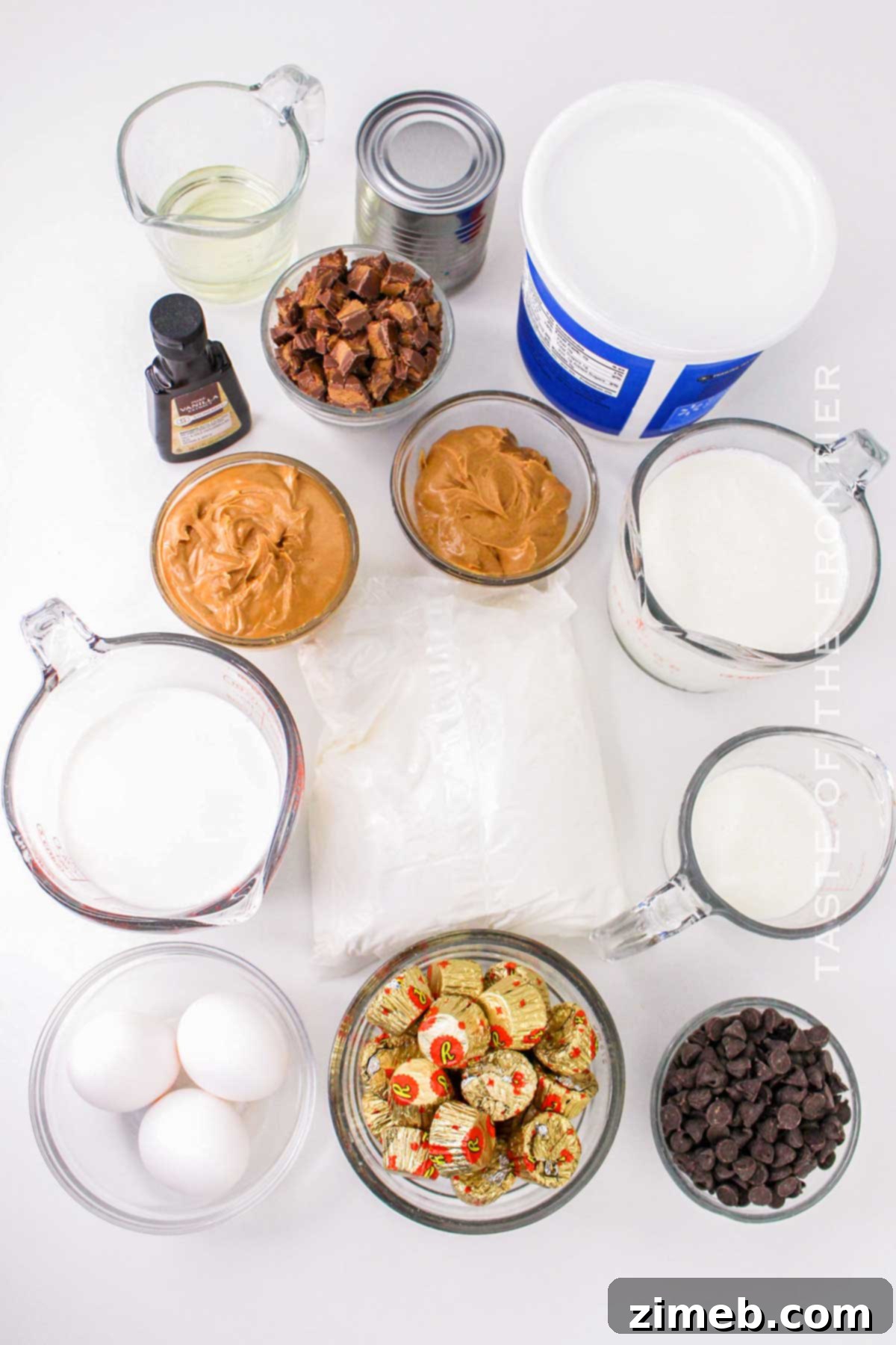 Decadent Peanut Butter Cup Ice Cream Cake 4 Ingredients for homemade Peanut Butter Cup Ice Cream Cake