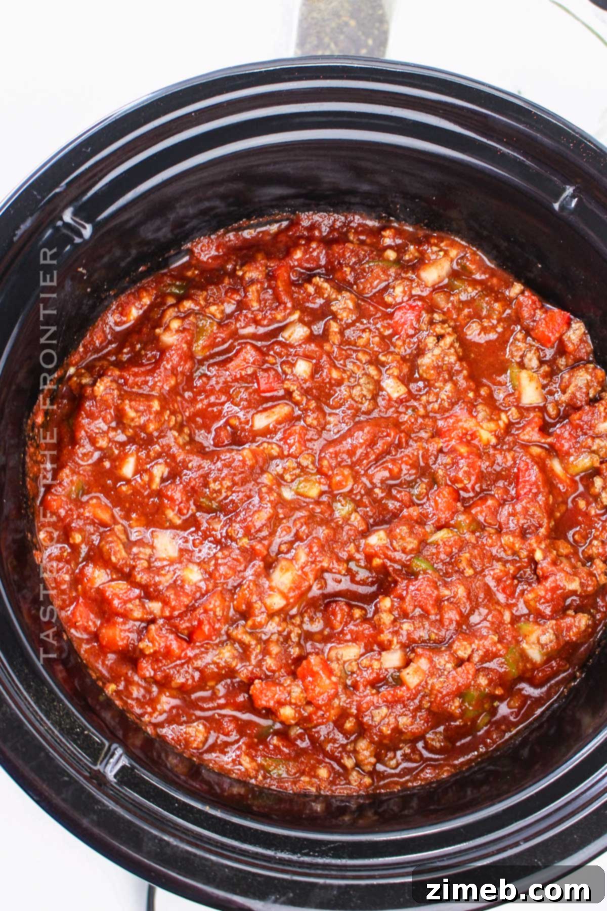 Meat Lovers Chili 8 crockpot dinner