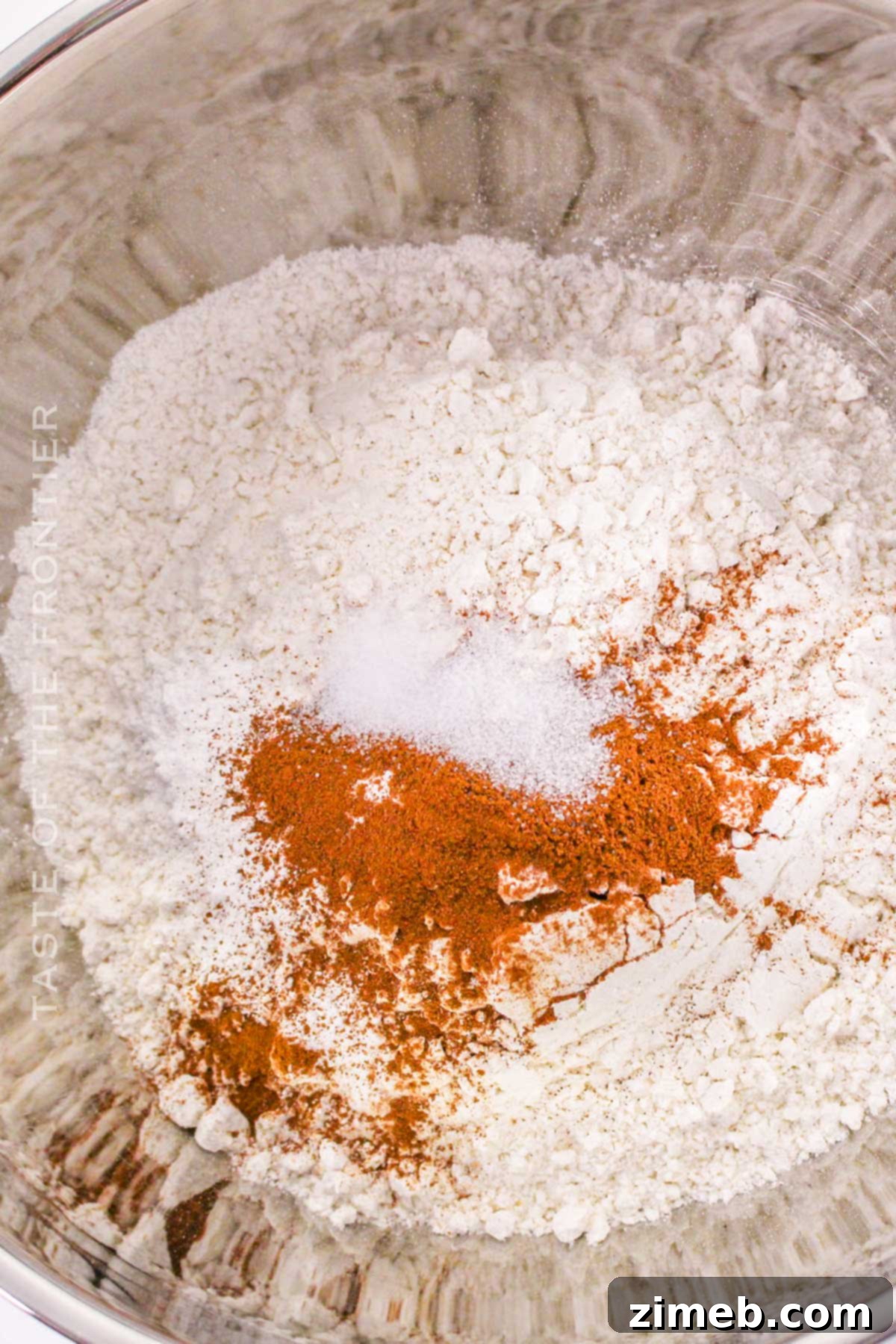 Dry Ingredients for Applesauce Cake