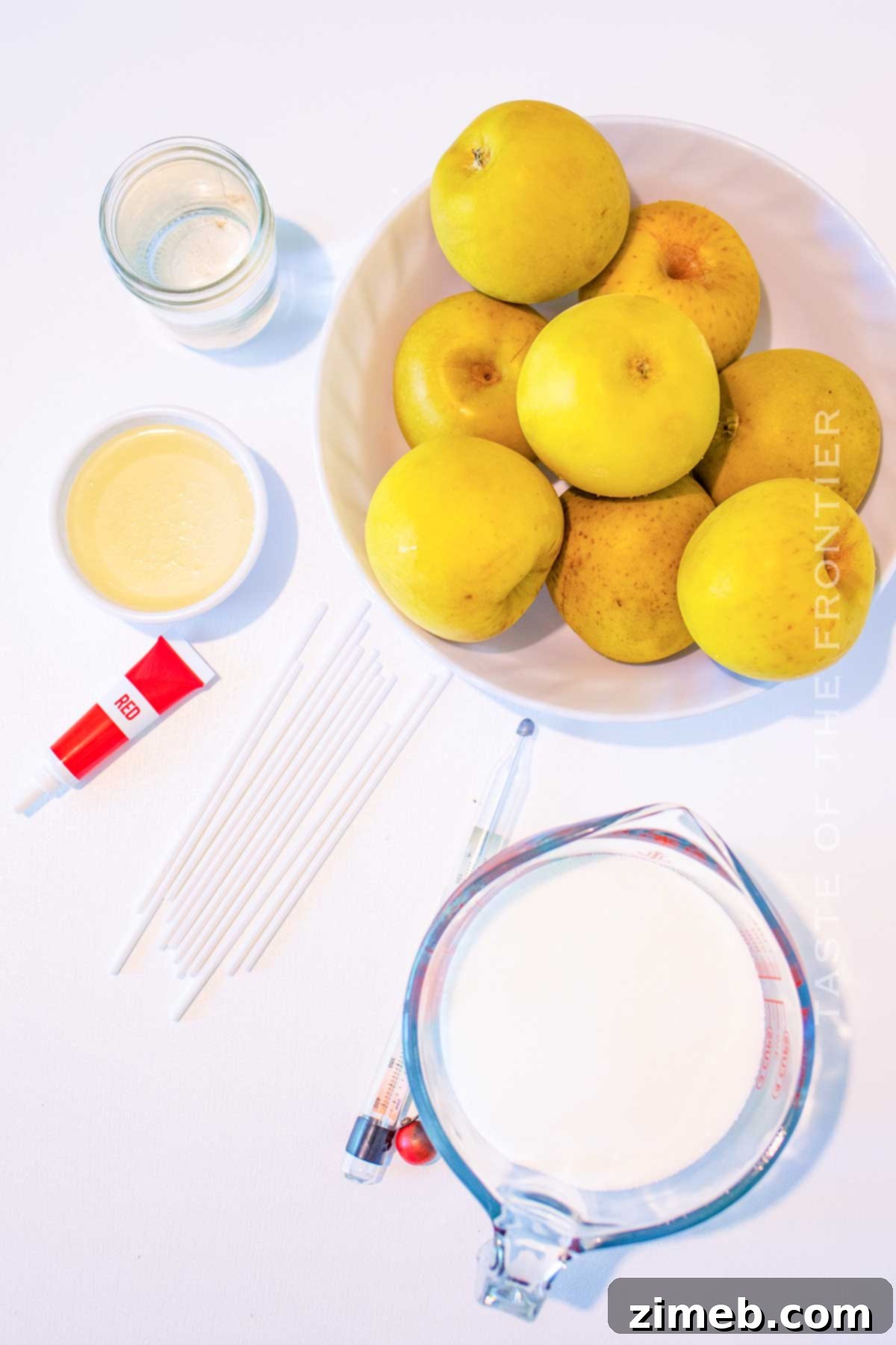 Fairground Apple Delights 4 Candied Apple ingredients