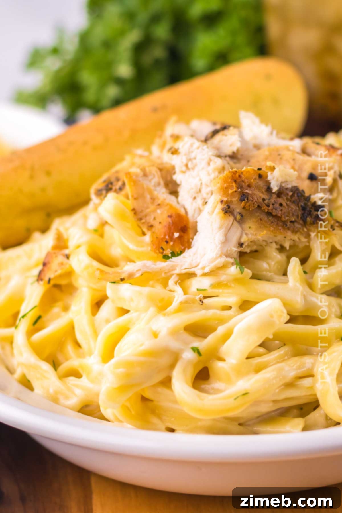 Chicken Fettuccine Alfredo 15 pasta dinner with chicken