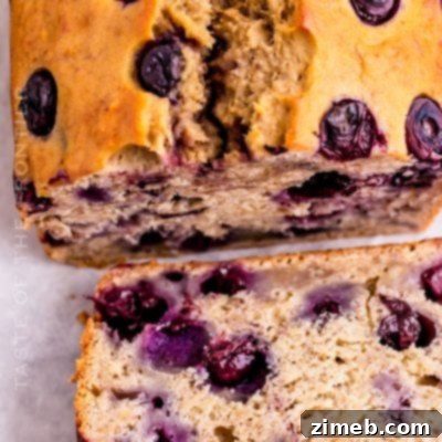 Banana Blueberry Bread