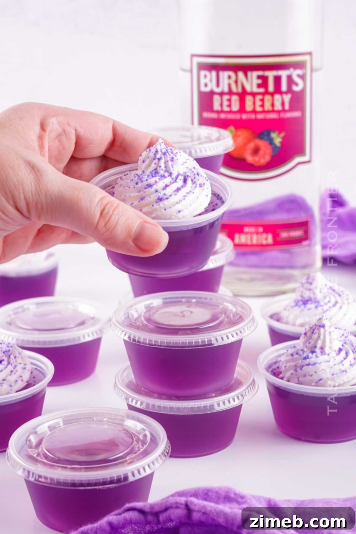 Crafting the Perfect Purple Hooter Shot 17 Grape jello recipe for party shots