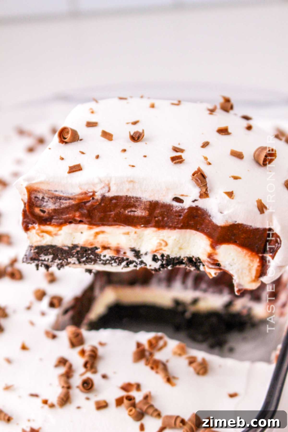 no bake Chocolate Lush