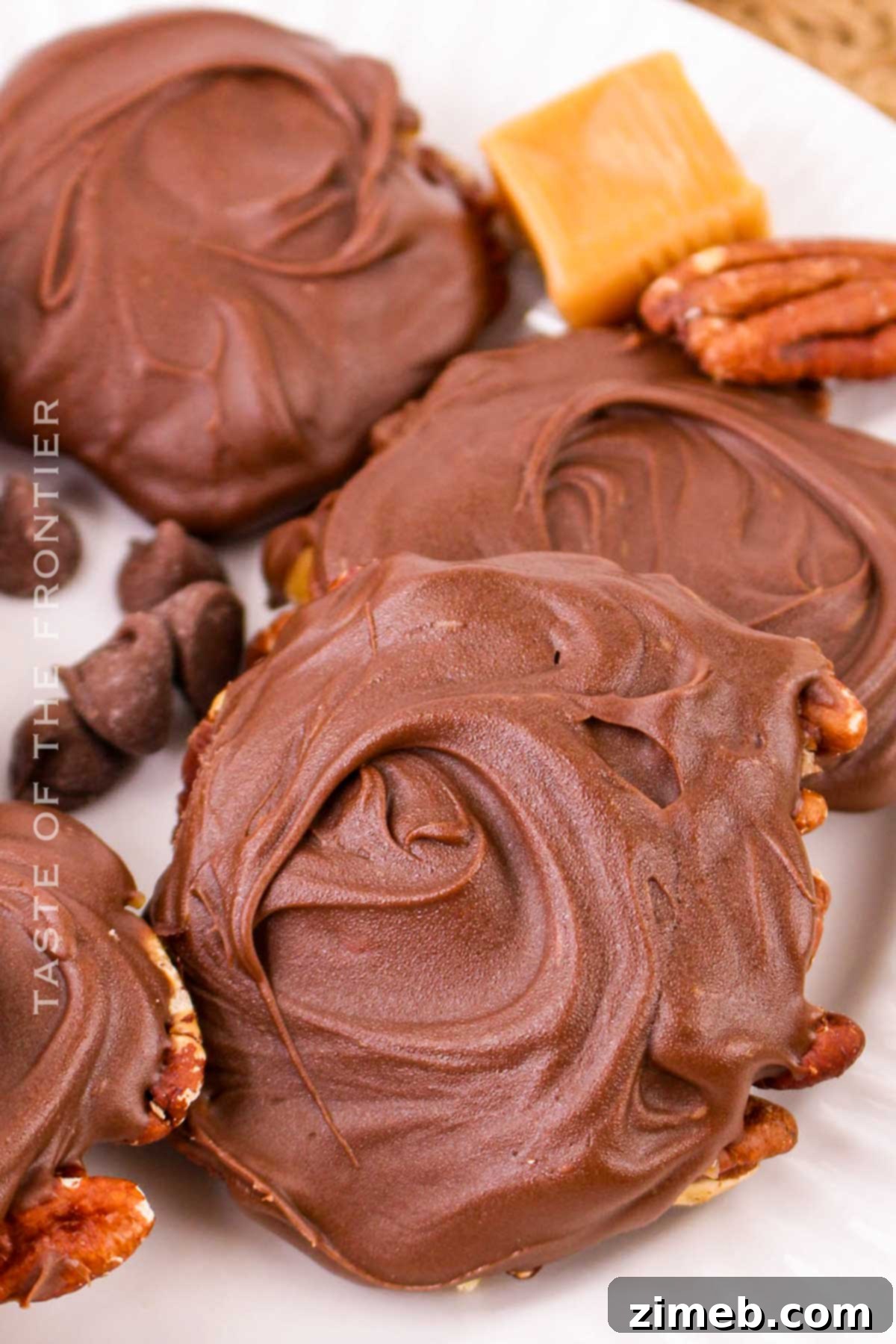 Caramel Pecan Indulgence 10 Homemade holiday dessert - Pecan Caramel Clusters