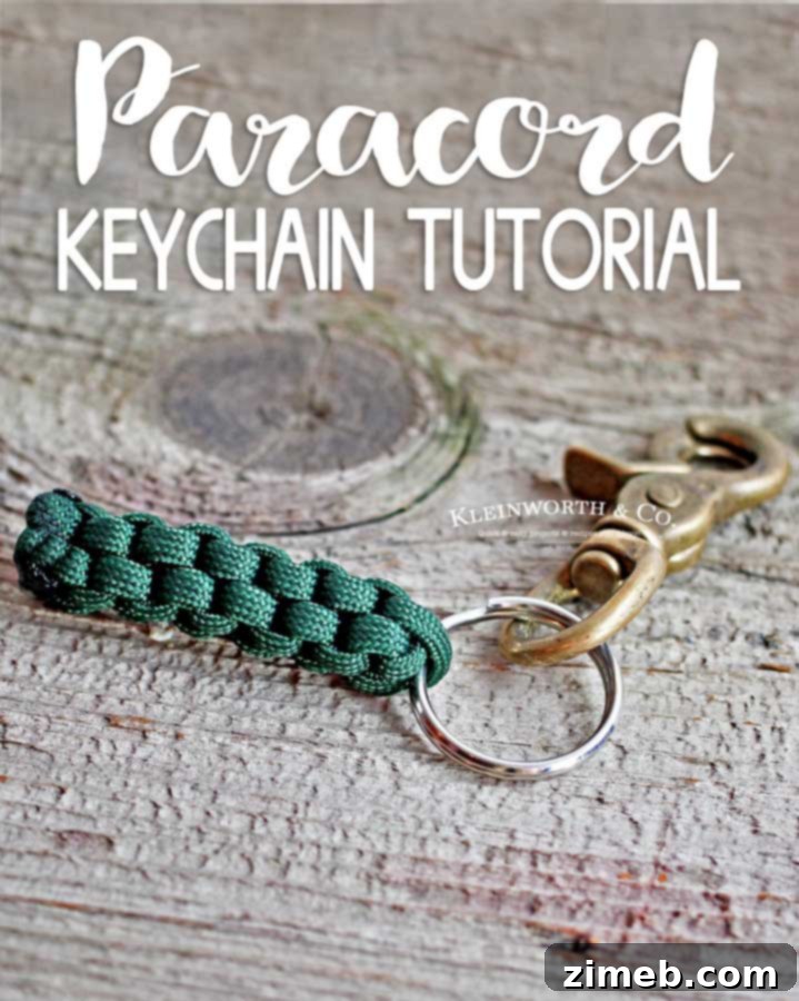 Tactical Paracord Survival Keyring 26 Paracord Survival Keychain