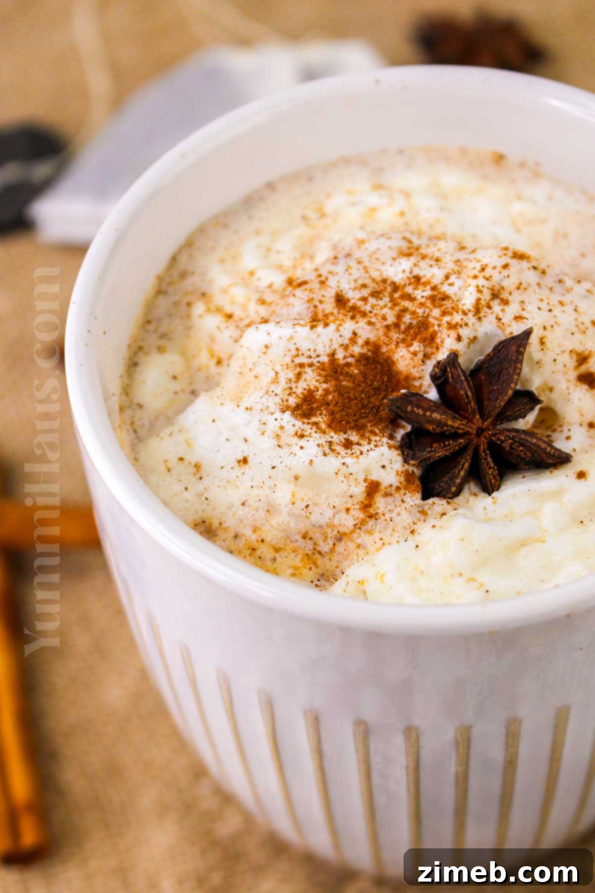 Autumn Pumpkin Chai Latte 2 Delightful Homemade Pumpkin Spice Chai Latte – a perfect fall beverage with real pumpkin puree and warm spices.
