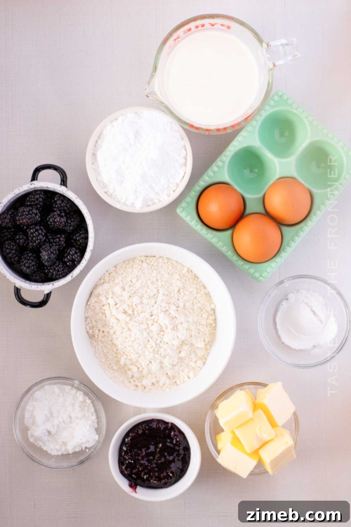 Victoria Sponge Cupcake ingredients