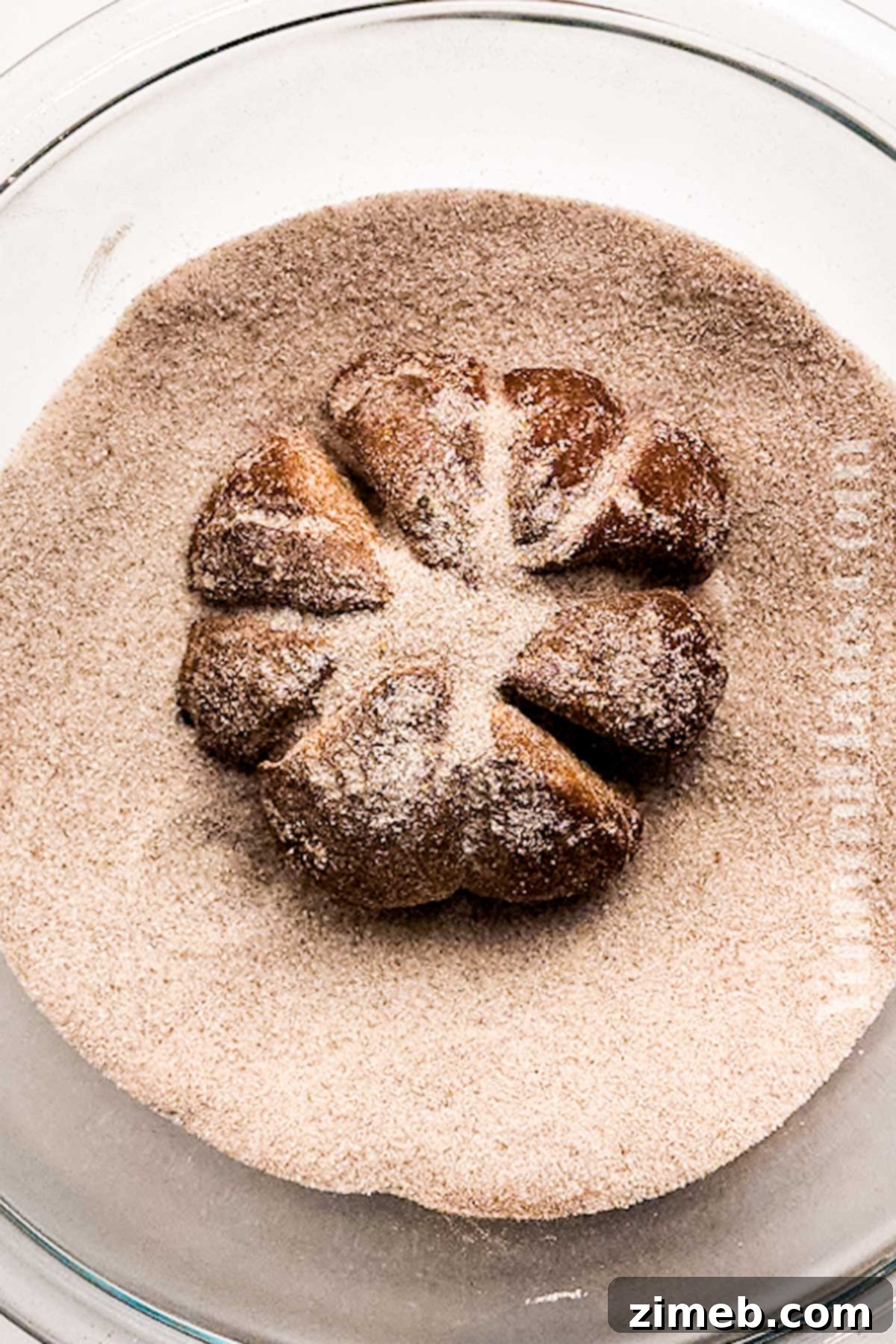 Warm Pumpkin Spice Donuts 8 Rolling Pumpkin Donuts in Cinnamon Sugar