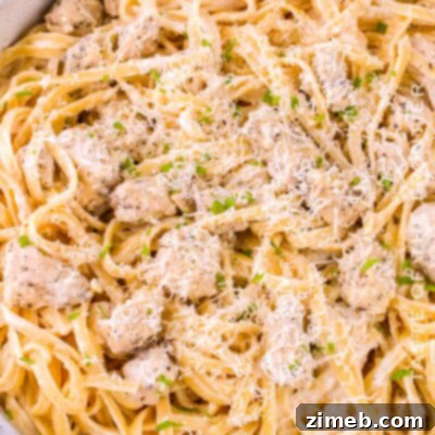 Chicken Garlic Parmesan Pasta