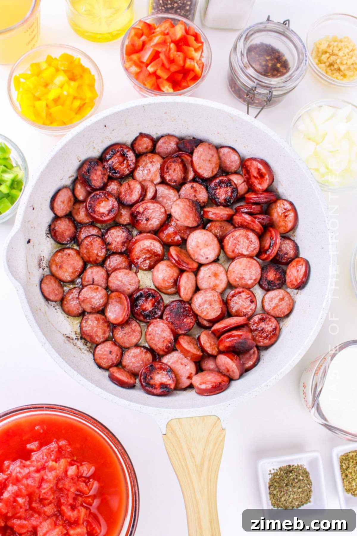 How to Make Smoked Sausage Pasta