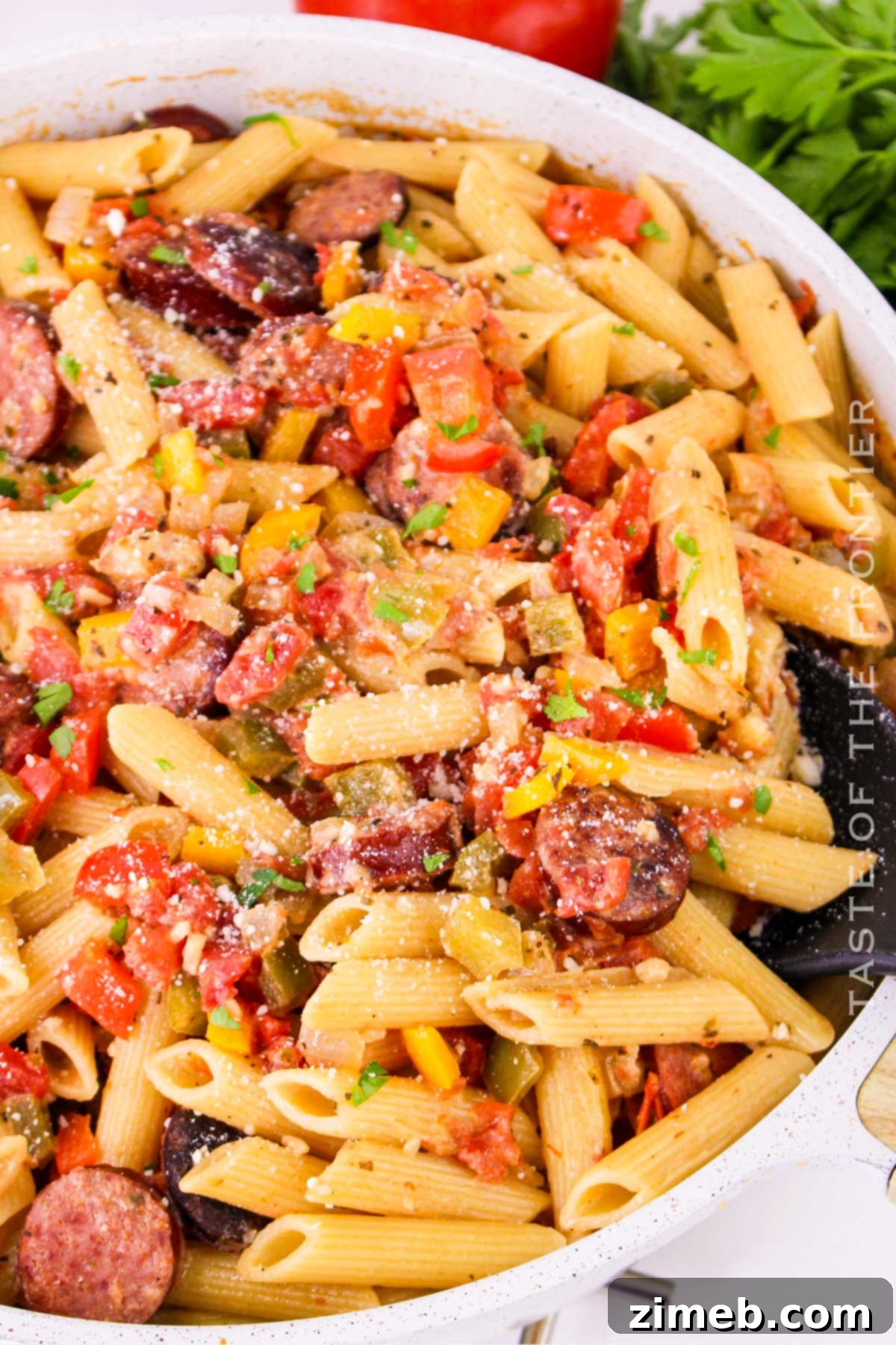 Smoked Sausage Pasta Recipe Dish