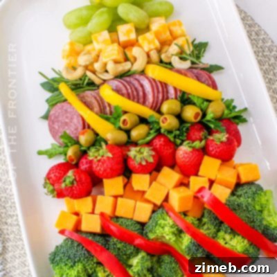 Holiday Grazing Wreath 12 Christmas Tree Charcuterie Board