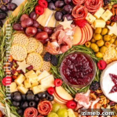 Holiday Grazing Wreath 19 Wreath Charcuterie Board