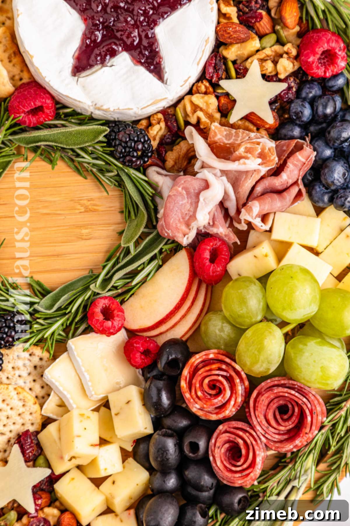Holiday Grazing Wreath 3 Christmas Wreath Charcuterie Board