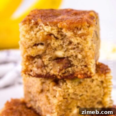 Banana Blondies
