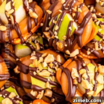 Sweet and Salty Caramel Apple Pretzel Bites 19 Caramel Apple Pretzel Bites