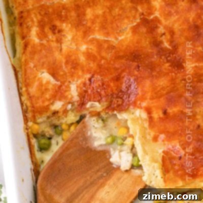 Turkey Pot Pie with Puff Pastry
