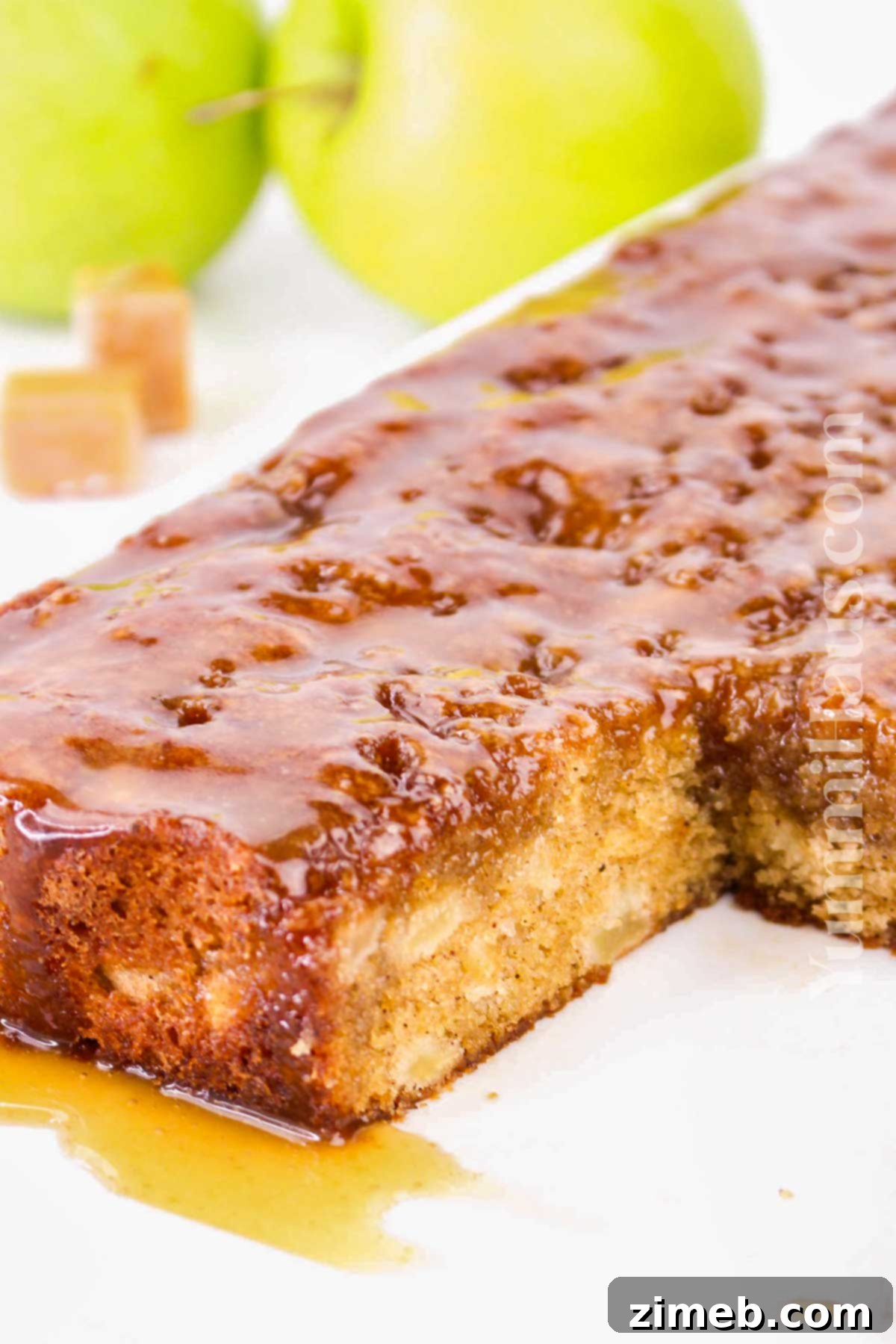 fall treat with caramel