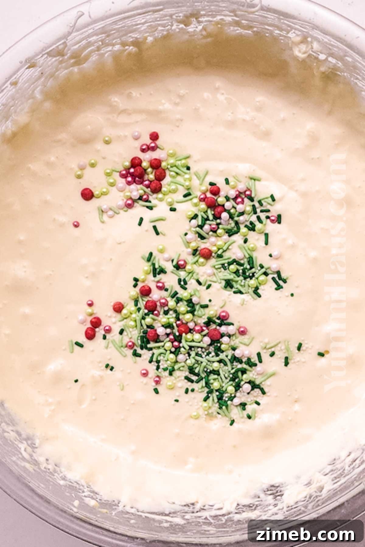 cheesecake filling for Christmas