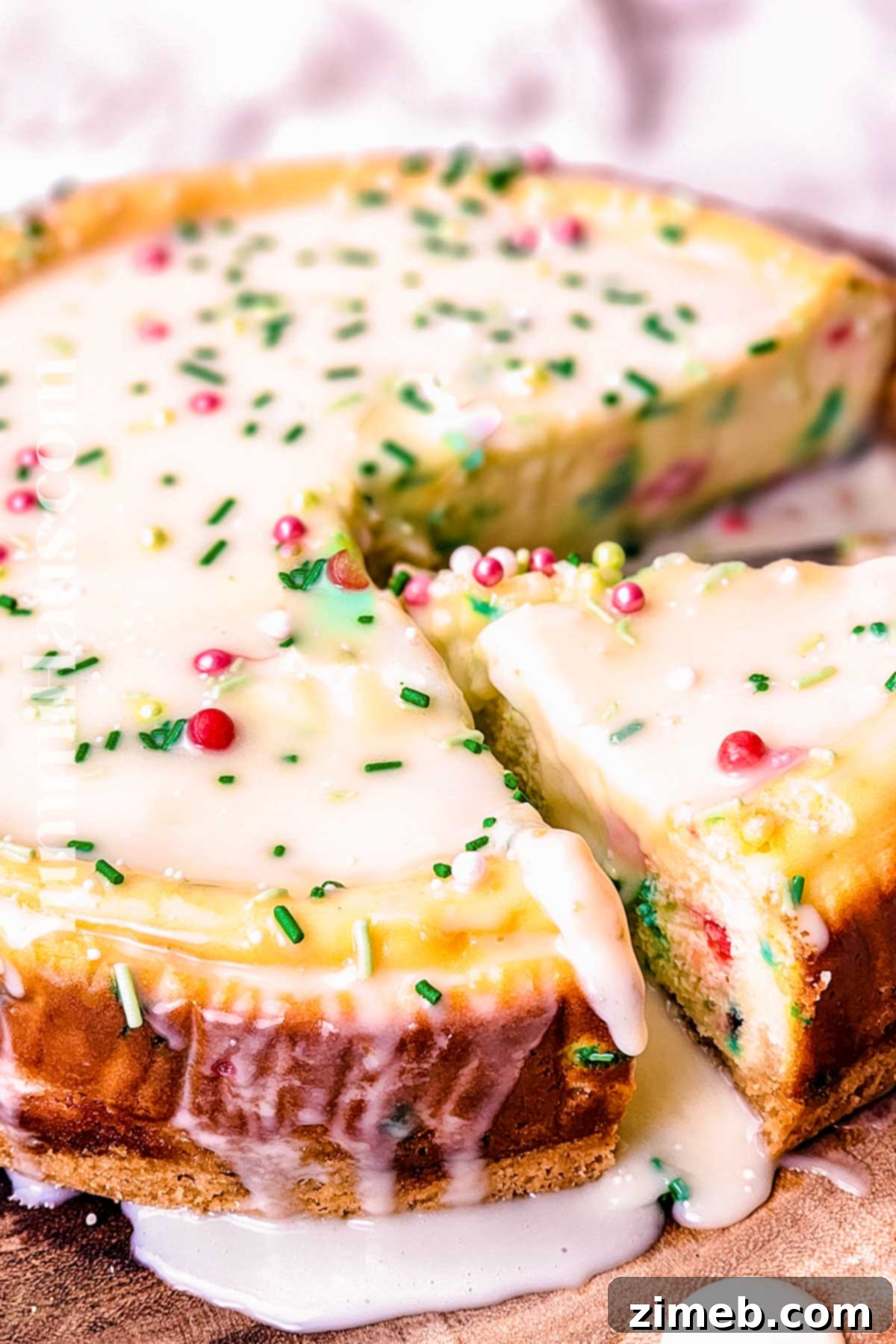 Christmas cheesecake recipe