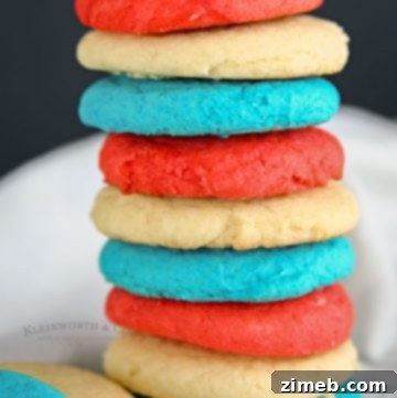 Stars and Stripes Cookie Dough Brownie Bars 10 red white and blue cookies