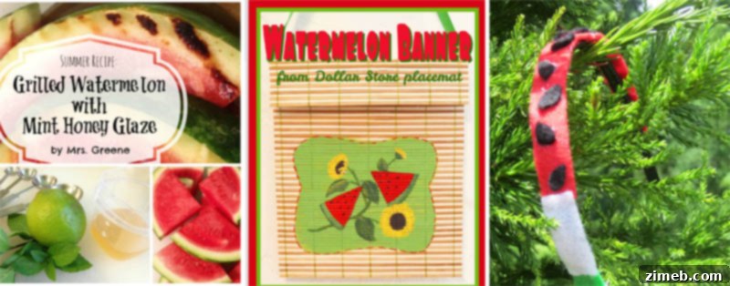 Cherry Limeade Float Pops 5 Watermelon themed crafts and recipes for Watermelon Week