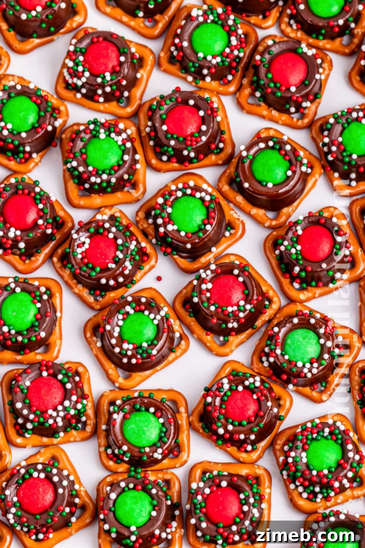 Christmas Rolo Pretzel Recipe for Easy Holiday Gifting