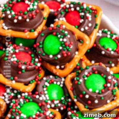 Christmas Rolo Pretzels
