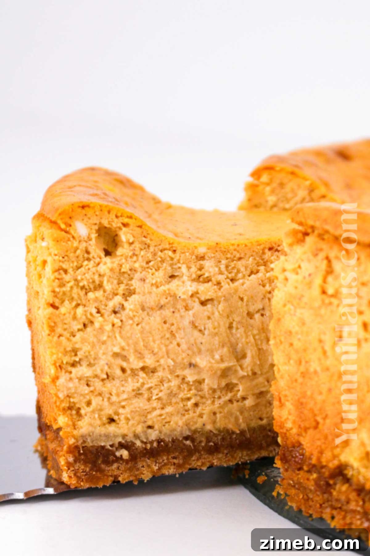 Cheesecake Factory-Inspired Pumpkin Cheesecake 8 Baked Pumpkin Cheesecake for Fall Holidays